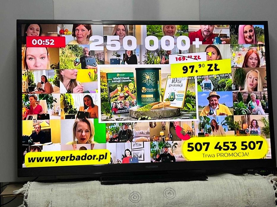 Telefunken 50"Ful HD 200Hz