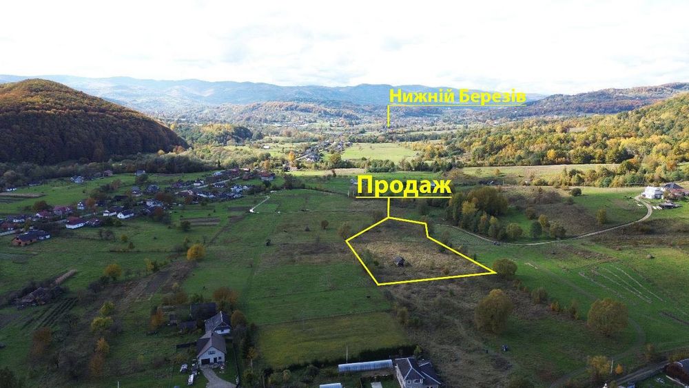 Продаж земельної ділянки в Карпатах | с.Люча, Косівський район