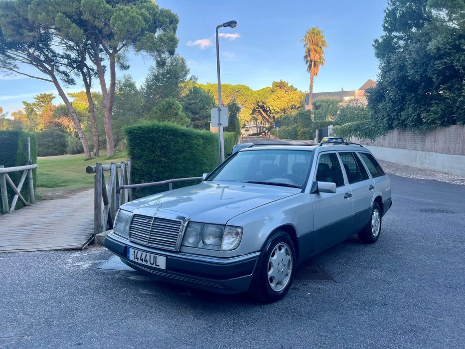 Mercedes Benz S124 300 Turbo caixa automática Tecto abrir