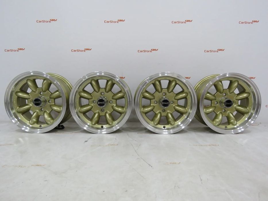 Jantes Ultralite 13x6 ET10 4x101.6 Douradas + Aba Polida