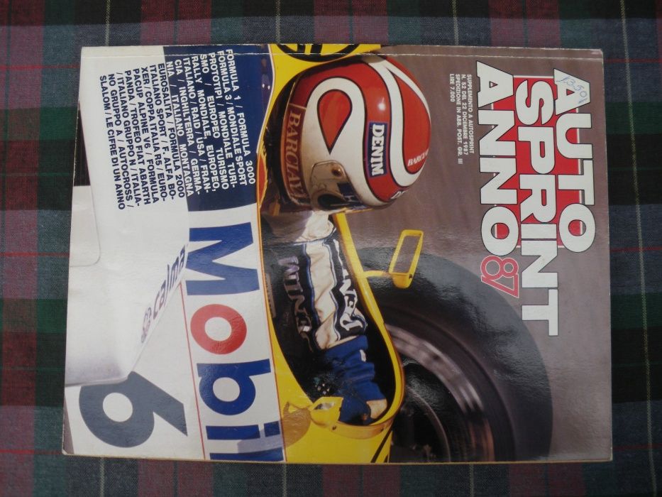 Auto Sprint - Anuário 1987
