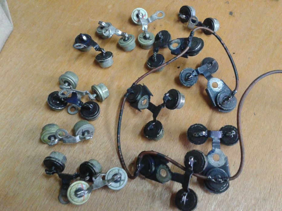 Радидетали - Проволочные резисторы, Переключатели