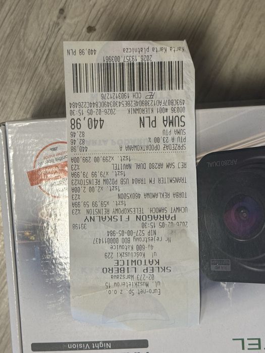 NOWY! Wideorejestrator samochodywy Navitel AR280DUAL