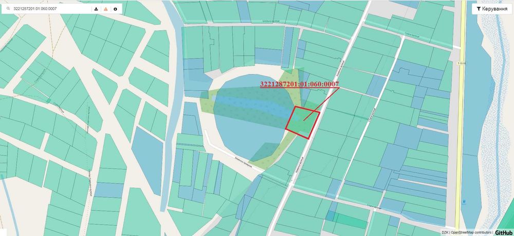 Продажа земельного участка 25 сот. в с.Рожны Киевской обл. 17800$