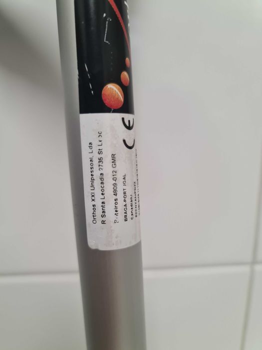 Par 2x Muletas Canadianas Novas em Alumínio