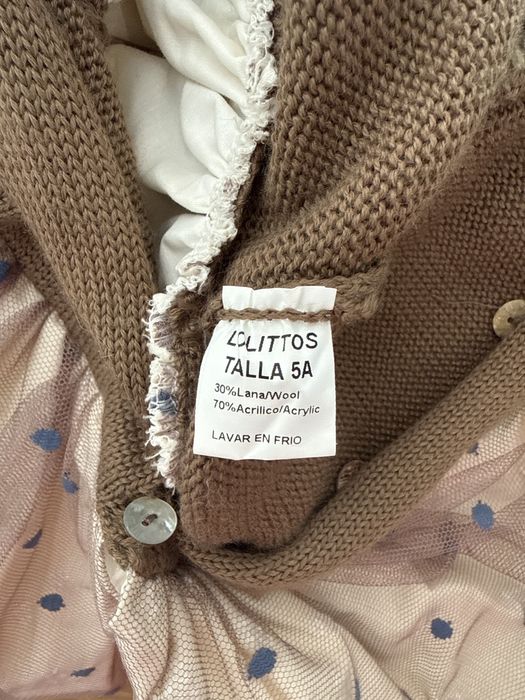 vestido de outono/inverno menina 5 anos