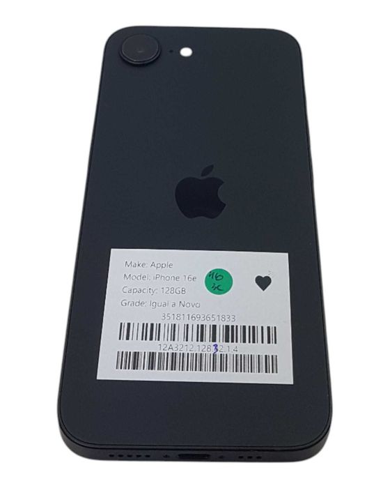 Apple iPhone 16e (Várias cores) - 3 Anos de Garantia - Prestaçoes