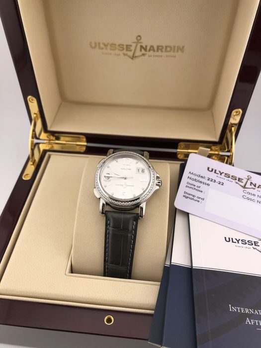 Ulysse Nardin Dual time Lady diamonds 223-22