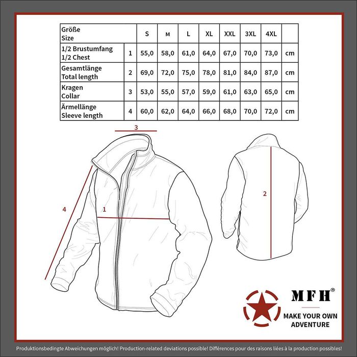 Флисовая кофта MFH Combat