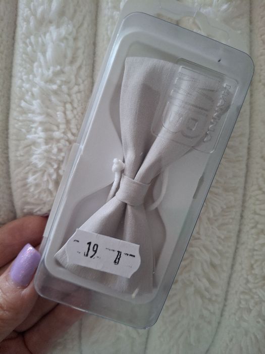 Muszka dla chłopca na gumce