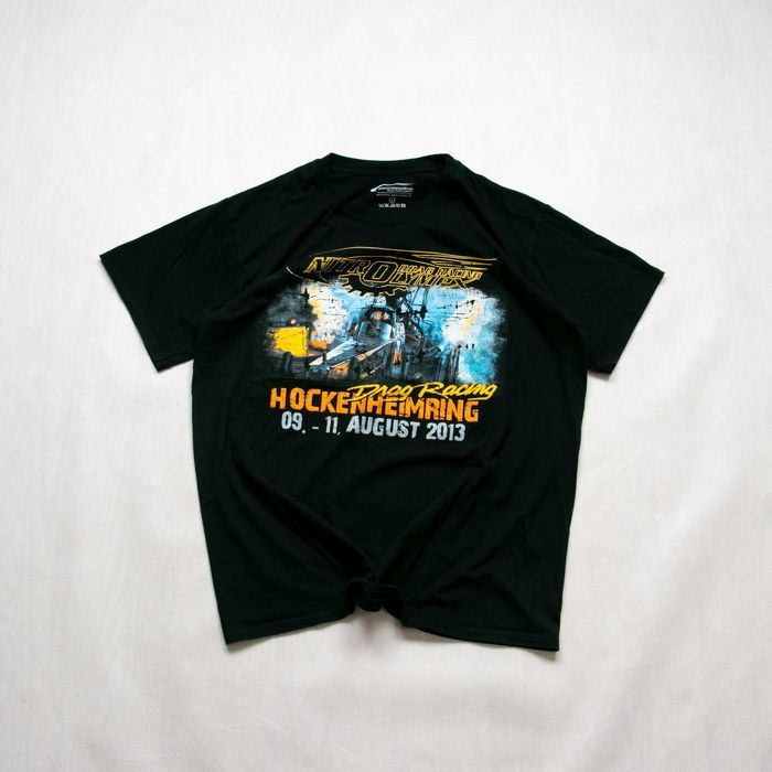 Drag Racing t-shirt M/L  doubleprint
