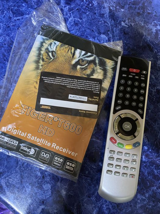 Супутниковий Ресивер, тюнер Tiger T600 HD (як новий)