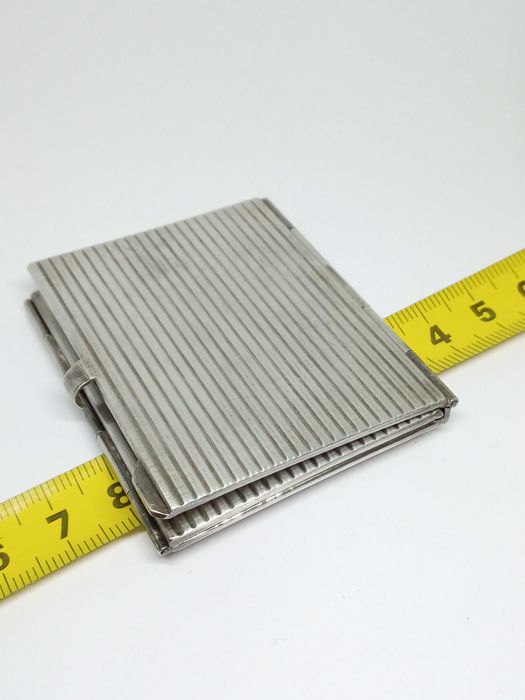 Lombardowski. Stare srebrne Etui na zdjęcia pr.925 52,98g