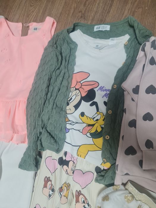 Пакет речей zara, hm,Monalisa на дівчинку 5-6 років