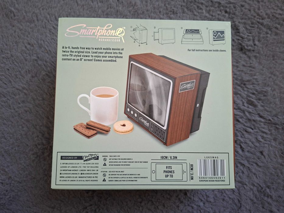 Lupa telewizor do telefonu