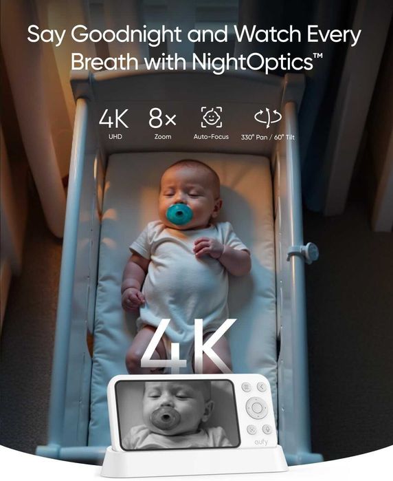 Розумна відеоняня eufy Baby Monitor E21 (домашня камера)