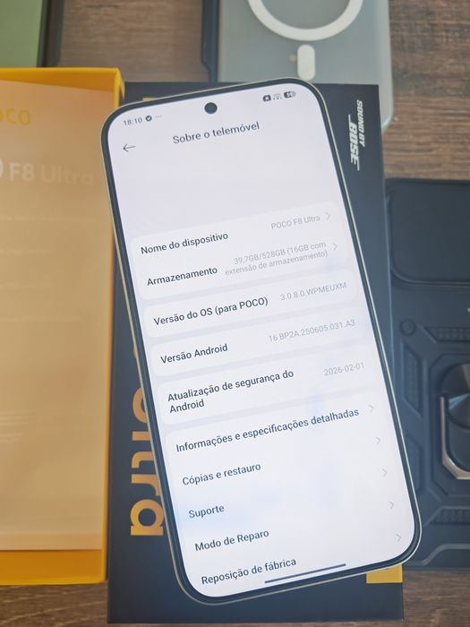 Xiaomi Poco F8 Ultra 5G  6.9" 16GB/512GB Denim Blue Seminobo C/Garantia  Aceito Retomas
