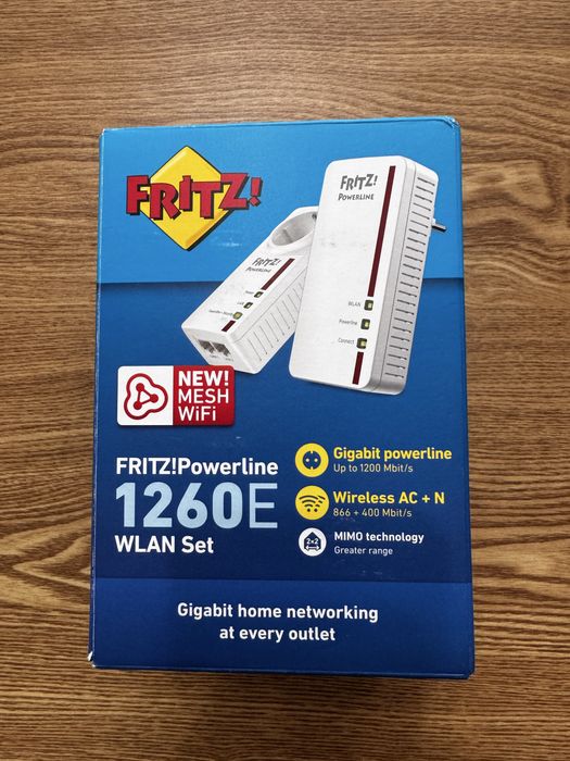 FRITZ! Powerline 1260E WiFi Set