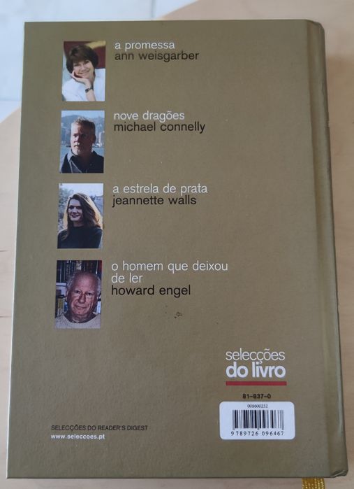 Livro - Quatro romances ou obras de ficção condensados de autores populares
