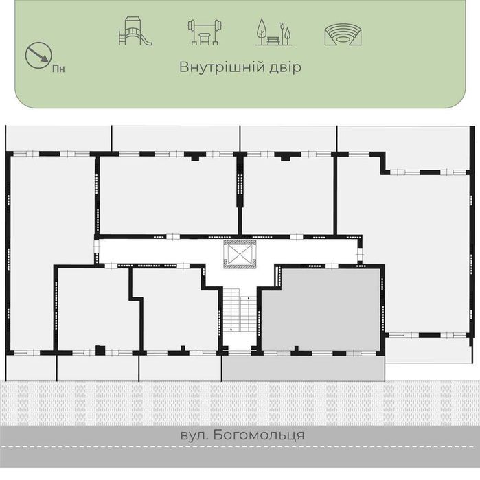 2-rooms apartment apartment by the address st. Tivodara Legotskogo (area 60,5 m²) - Atlanta.ua - photo 13