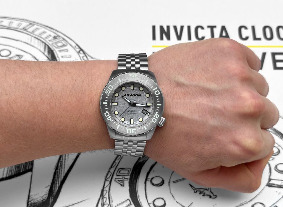 Годинник ARAGON EVO Meteorite LE 45 mm. Swiss Automatic 200 MT.