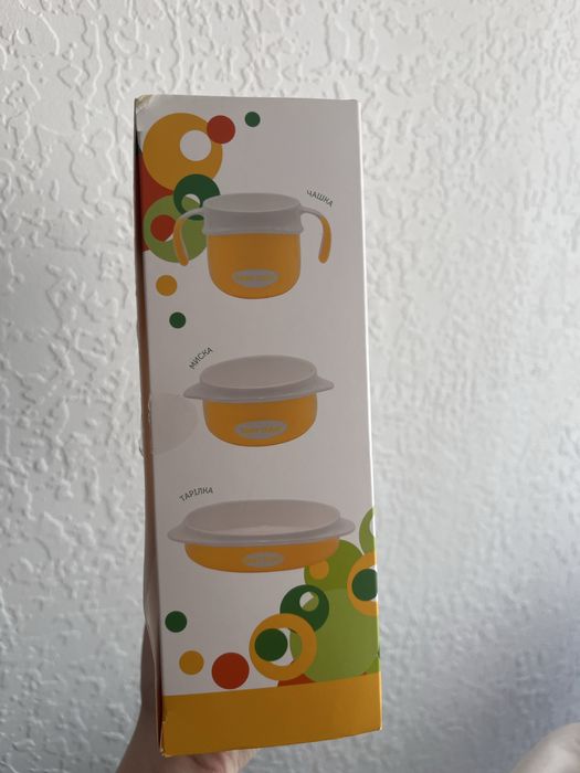 Набір дитячого посуду