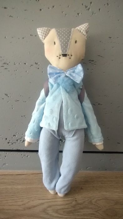 Kotek przytulanka rękodzieło handmade