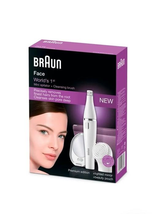 Прибор по уходу за лицом braun se 831 face, оригинал