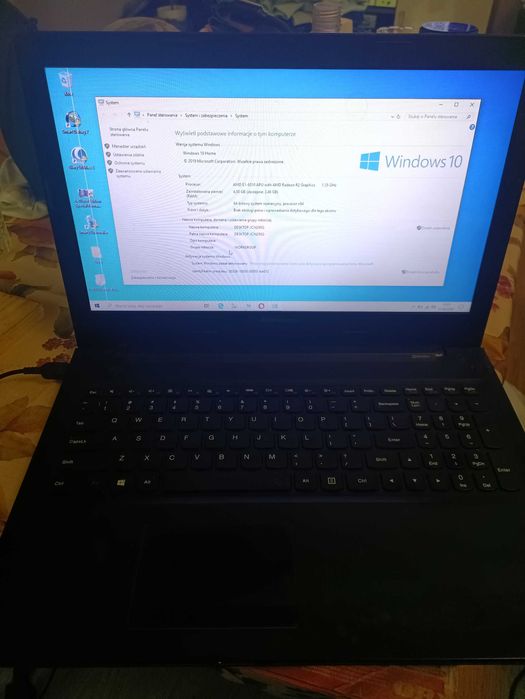 LENOVO N14608 komputer i5 laptop ekran 15,6" notebook stacjonarny Z546