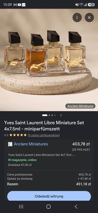 Ysl libre Edp 7,5ml