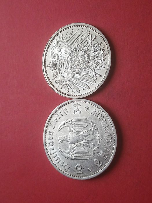 Мікс цікавих,срібних монет..Оригінали.