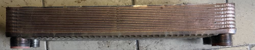 Теплообмінник для опалення вода-вода