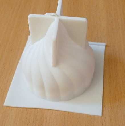 Forma silikonowa do świec, gipsu - cebula