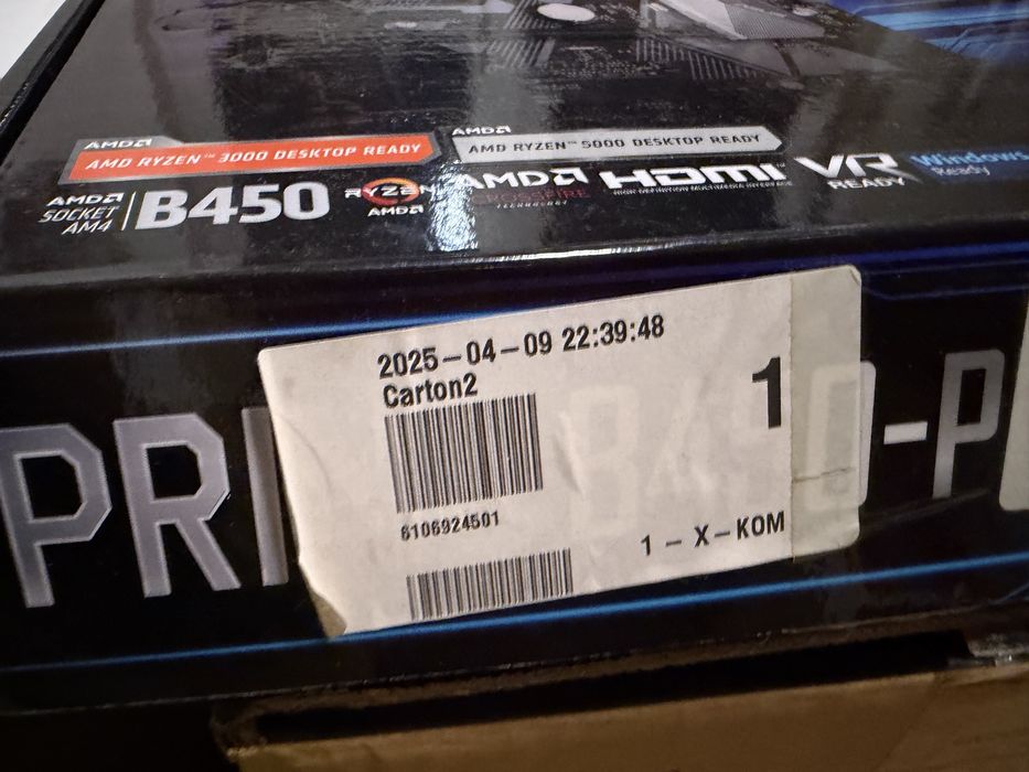 Asus Prime B450-Plus AMD ATX