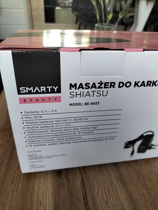 Masażer do karku i szyi shiatsu