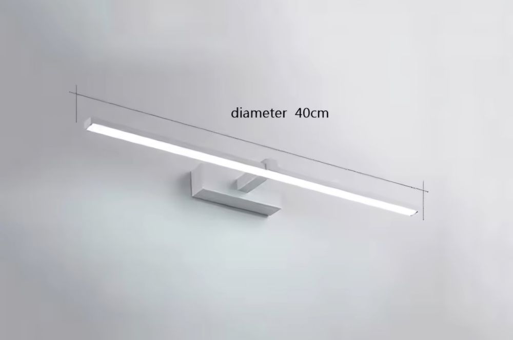 Luz LED Nova para espelho. Com 3 módulo de luz