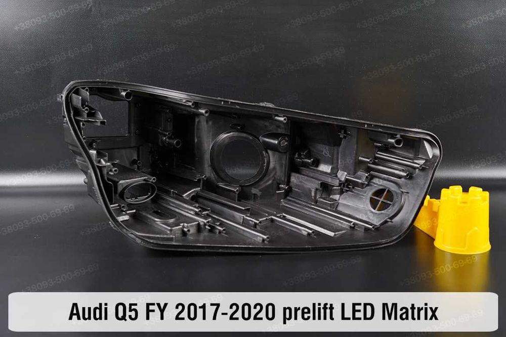 Корпус фары Audi Q5 FY SQ5 скло фар Ауди Ку5 стекло 2017-2023 световод