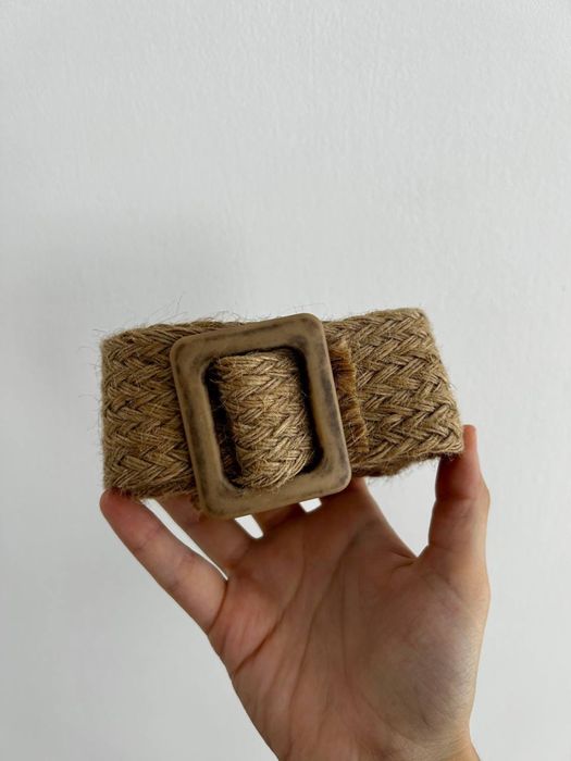 Пояс ремінь із джуту