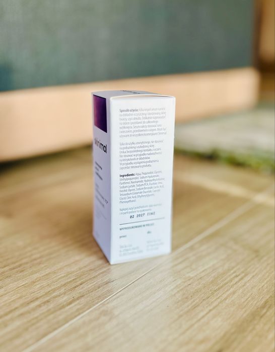 Nowe Skinimal Serum nawilżające hialuronowe 3% z wit. B 5 30ml