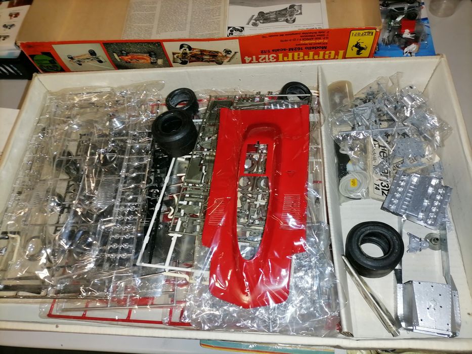 Kit modelismo RARO componentes em metal