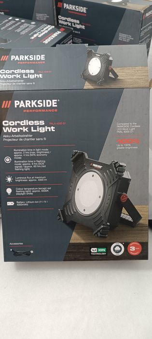 Акумуляторний ліхтарик повербанк PARKSIDE PERFORMANCE PALA 4000 A1