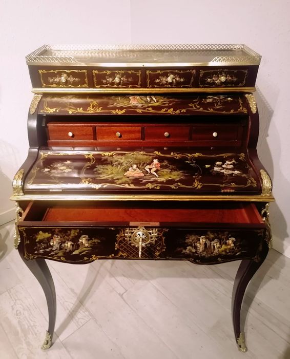 Bonheur-du-jour (Escrivaninha Secretária Papeleira) Luís XV