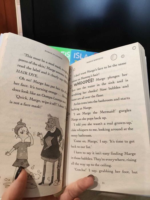 Книги англійською для дітей. "Marge in Charge" Isla Fisher