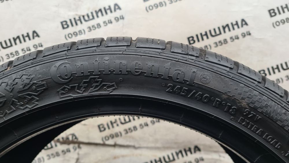 Шина 245/40 R 18 Continental ContiWinterContact TS810S. Розпаровка.