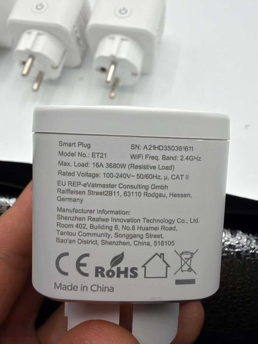 EIGHTREE – 4 inteligentne gniazdka WiFi 16A
