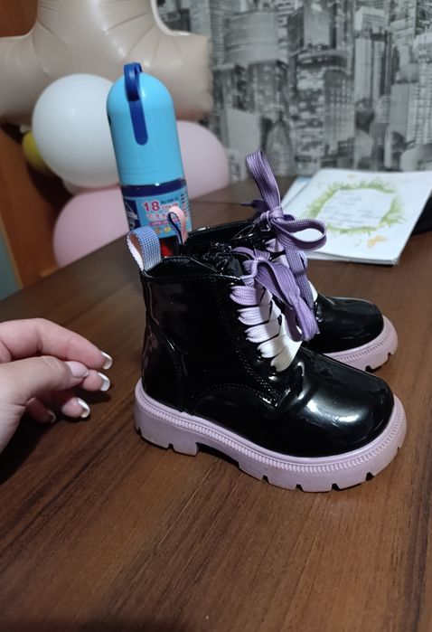 Демісезонні ботинки на дівчинку