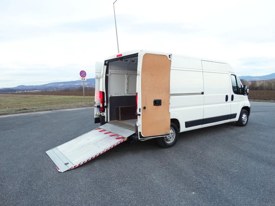 Fiat DUCATO L3H2 RAMPA  WINDA Dhollandia + UDT Możliwy KREDYT LEASING  1 Właściciel, Możliwe finansowanie