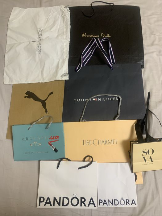 Брендовые-Подарочные бумажные пакеты