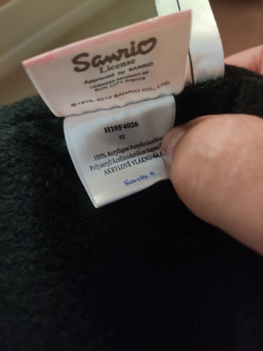 Gorro e cachecol hello Kitty