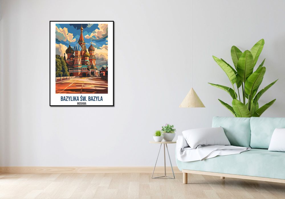 Plakat 75x100cm Bazylika św. Bazyla